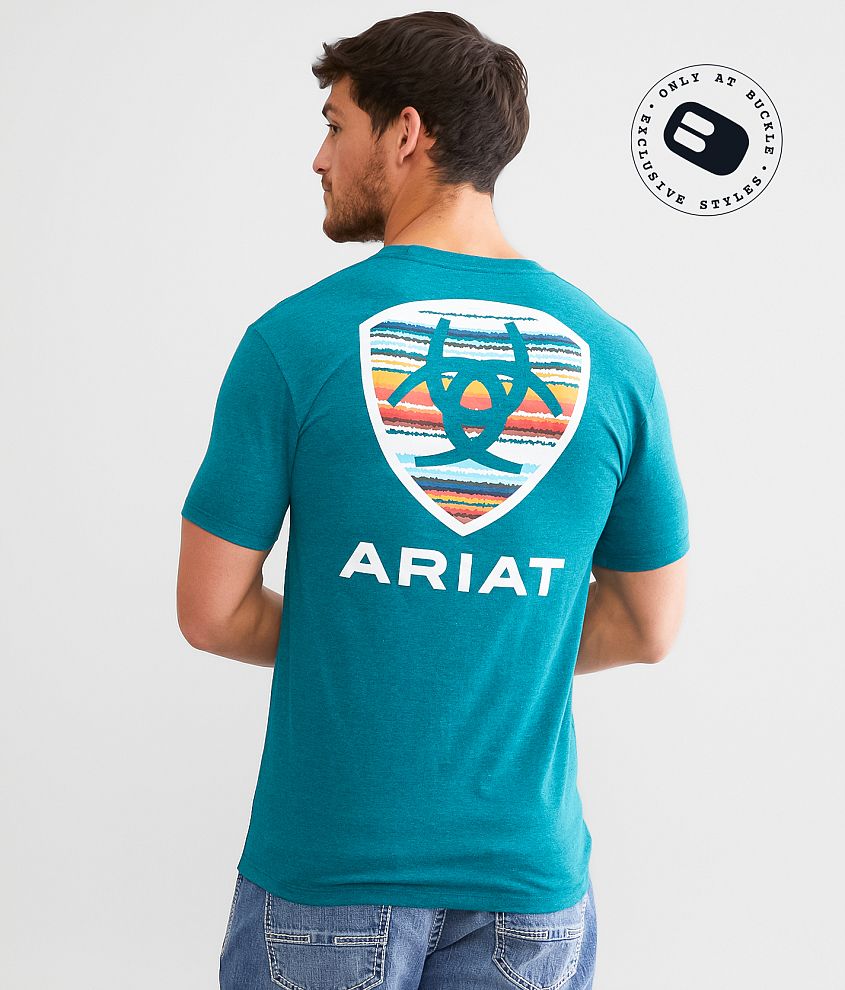 Ariat Sunset Shield Serape T-Shirt front view