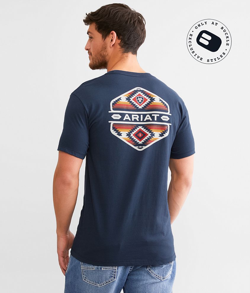 Ariat Chinelos Hex T-Shirt front view