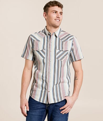 Ariat Hughie Retro Fitted Shirt front view