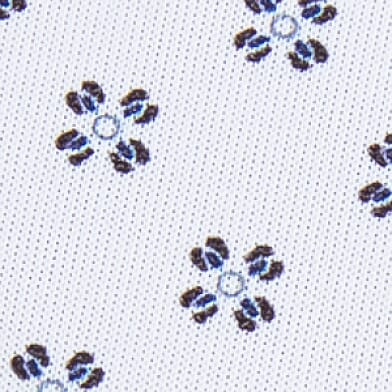 White Geo Print