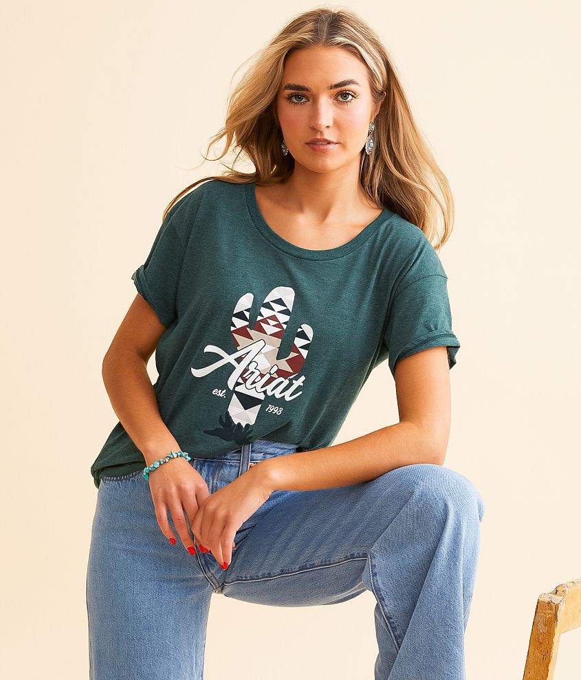 Ariat Southwest Cactus T-Shirt front view