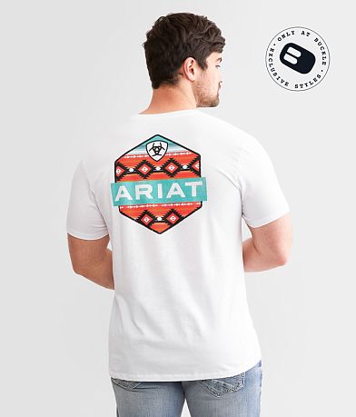 Ariat Southwestern Hex Bar T-Shirt front view