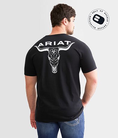 T-shirt Ariat Homme – Taille L – Multicolore – Occasion Très Bon état