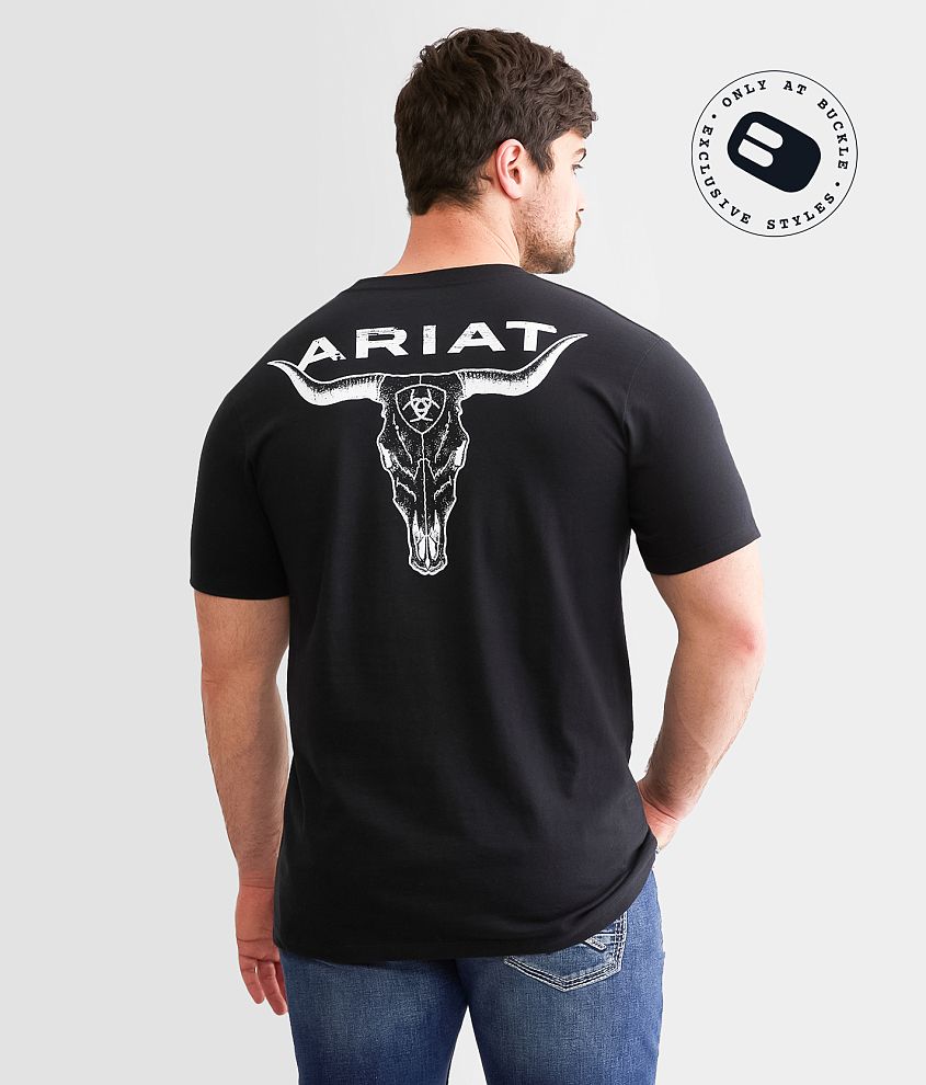 Ariat Stipple Steer T-Shirt front view