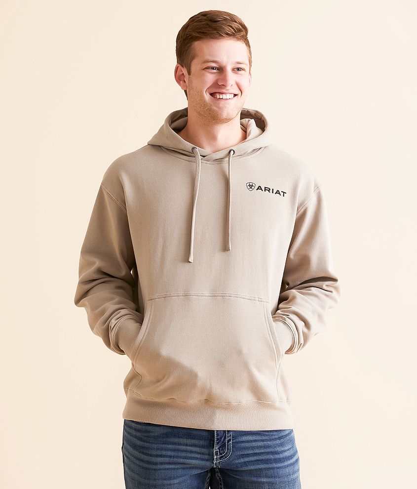 Ariat Stacks Hooded Sweatshirt front view