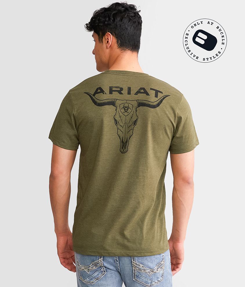 Ariat Stipple Steer T-Shirt front view