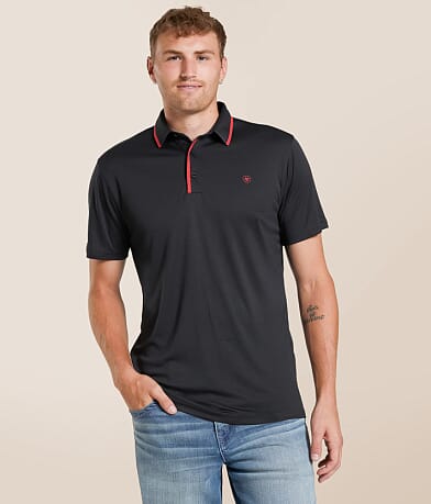 Ariat Welded ClimateTEK™ Polo front view