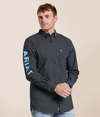 Ariat Team Abel Shirt front view