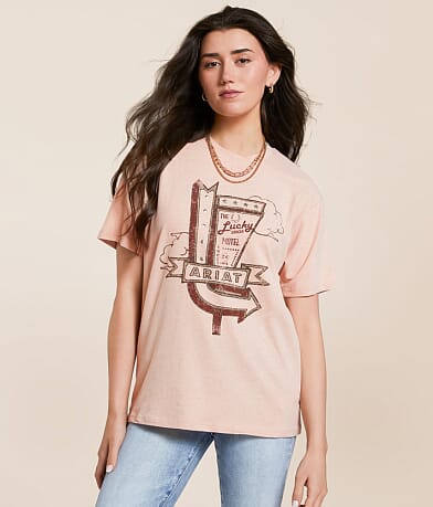 Ariat Roadside Oversized T-Shirt front view