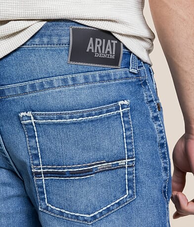 Ariat M5 Forrest Straight Stretch Jean back pocket view