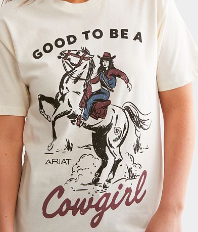 Ariat Good To Be A Cowgirl T-Shirt MISC_DETAIL_1