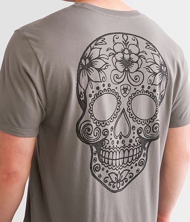 Ariat Sugar Skull T-Shirt BACK