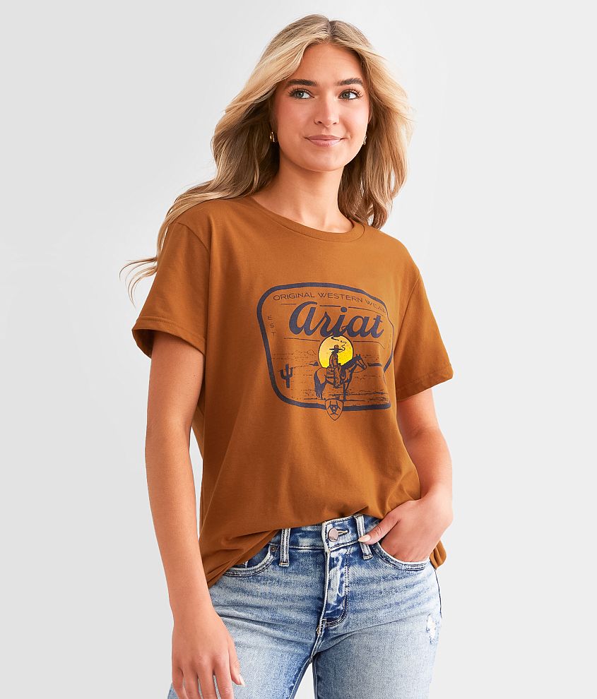 Ariat Sundown Western T-Shirt front view