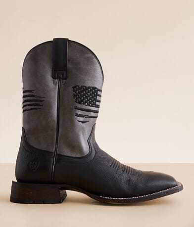 Ariat Circuit Patriot Leather Cowboy Boot front view