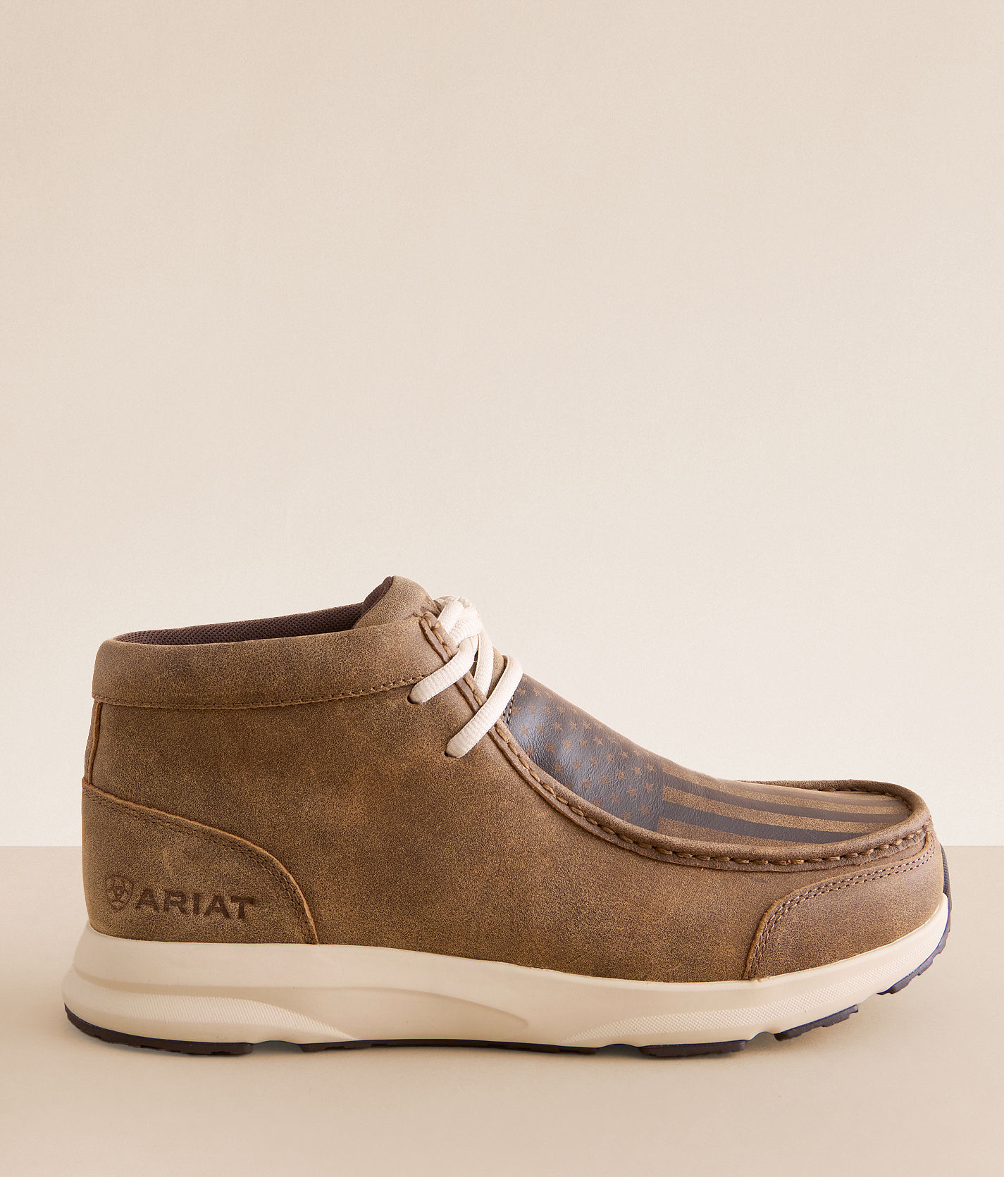 Ariat Spitfire Lace up Brown Bomber Casual Moccasin Western Casual Boots Mens 11 Ariat Men main image 2