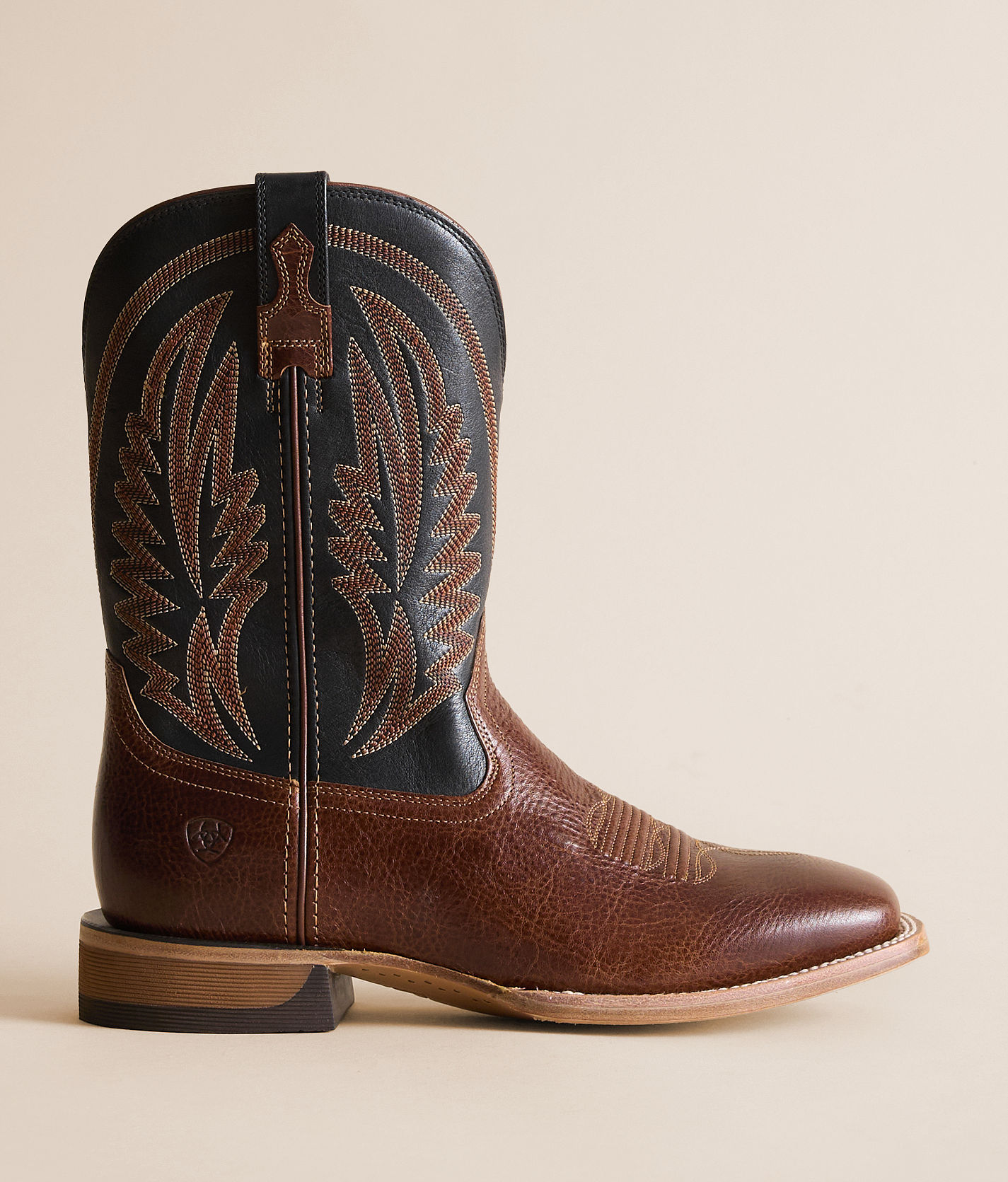 BUTTERO/アーカイブ/Y2K/サイドジップ/レースアップ/27.5/箱有 Ariat Slidestrike Wide Leather Cowboy Boot - Men's Shoes in