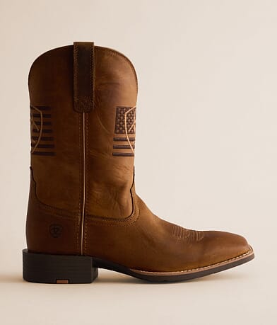 Sport Freedom Leather Cowboy Boot