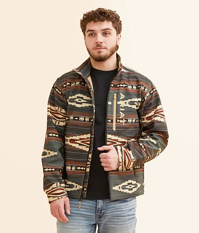 Ariat Logan Southwestern Softshell Jacket front view
