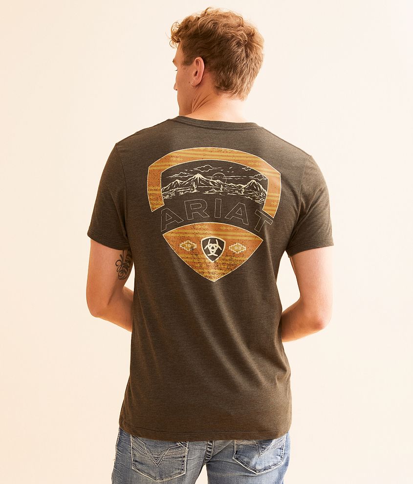 Ariat Golden Valley Shield T-Shirt front view