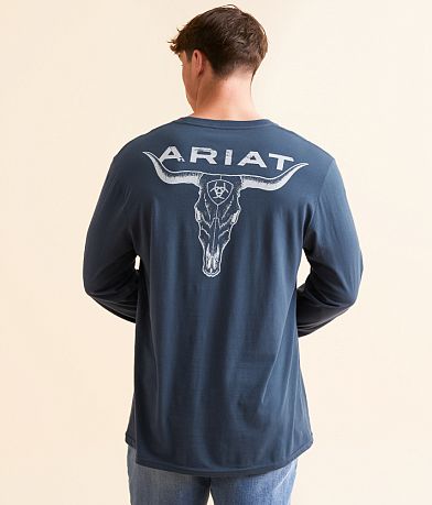 Ariat Stipple Steer T-Shirt front view