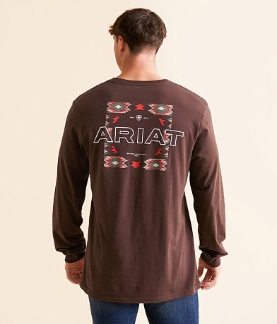 Ariat Southwestern Open Square T-Shirt front view