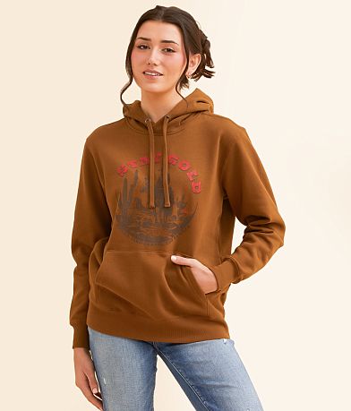 Ariat Stay Gold Hooded Sweatshirt front view