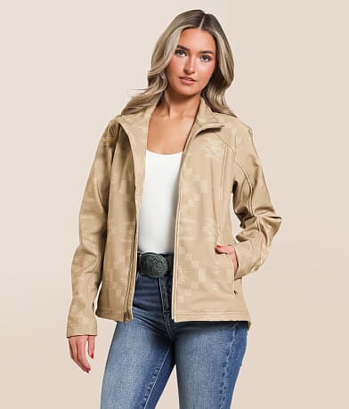 Ariat Southwestern Softshell Jacket front view