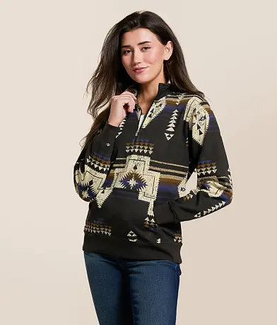 Ariat Sienna Half Zip Pullover front view