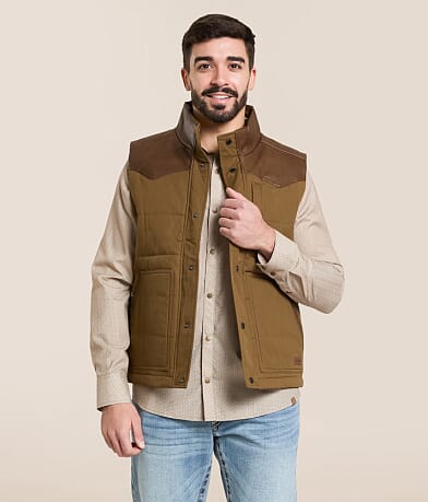 Ariat Western Insulated Vest front view