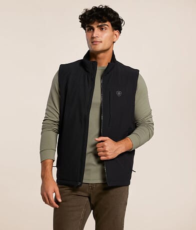 Ariat Pioneer Softshell Insulated Vest front view