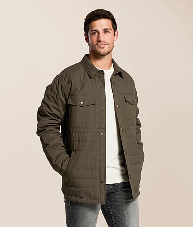 Ariat Quilted Shacket front view