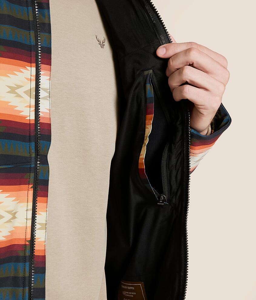 Logo Southwestern Softshell Jacket