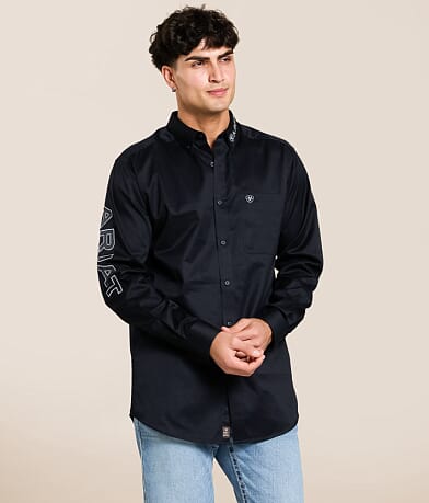 Ariat Team Logo Shirt front view