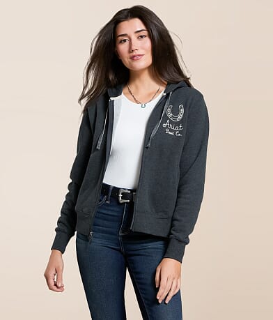 Ariat Stitched Hoodie front view