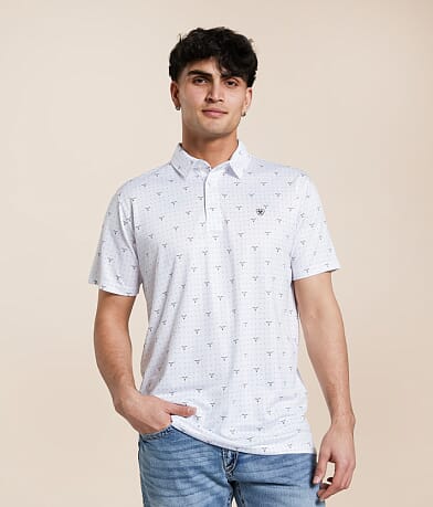 Ariat Edmand ClimateTEK™ Polo front view