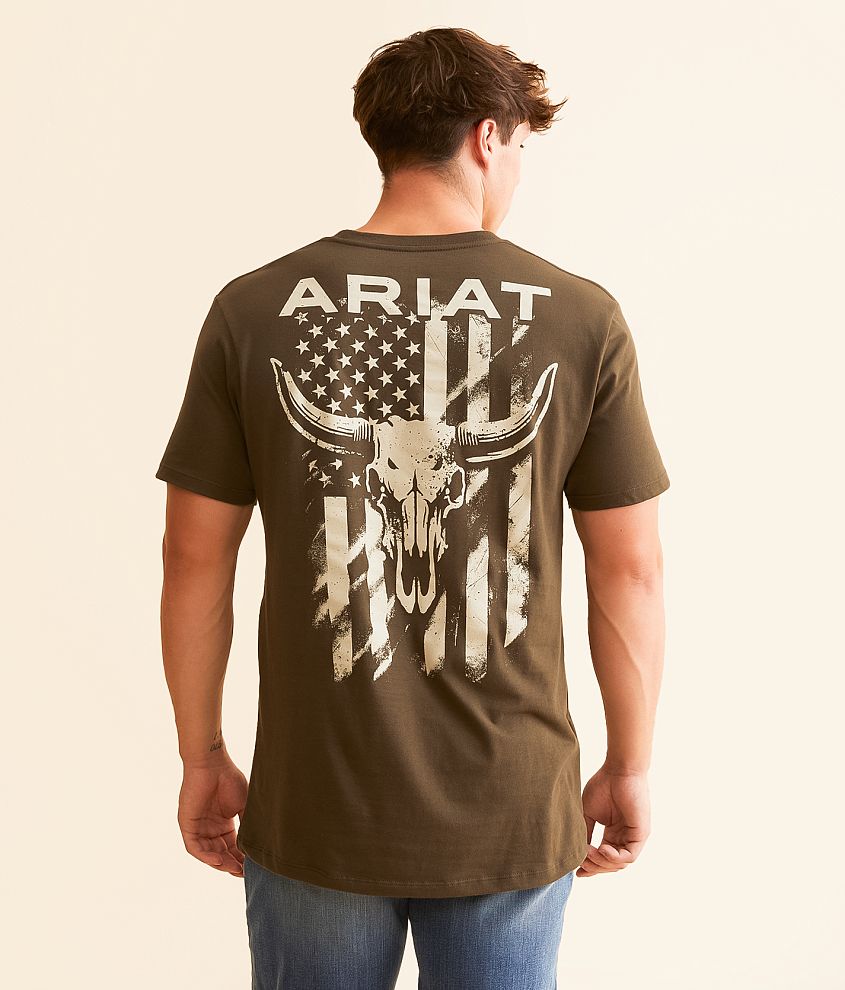 Ariat Longskull Freedom T-Shirt front view