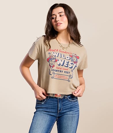 Ariat x Sendero Provisions Co. Wild West T-Shirt front view