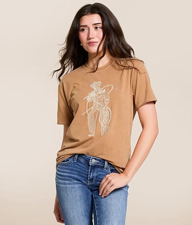 Ariat Buckaroo Boyfriend T-Shirt front view