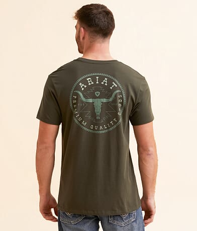 Ariat Southwest Longhorn T-Shirt front view