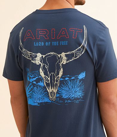 Ariat Bison Bureau T-Shirt back view