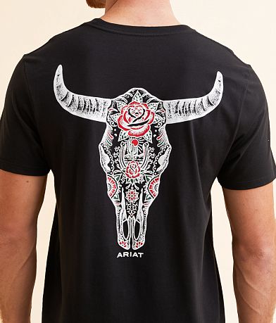 Ariat Dia De Los Muertos T-Shirt BACK