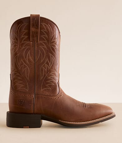 Ariat Sport Leather Cowboy Boot front view