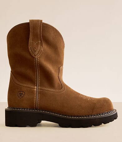 Ariat Fatbaby Slouchy Leather Western Boot front view