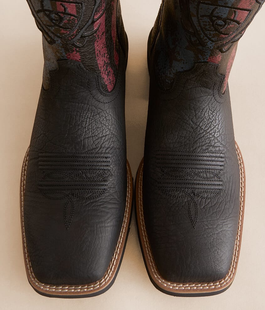 Sporty Liberty Antler Leather Cowboy Boot