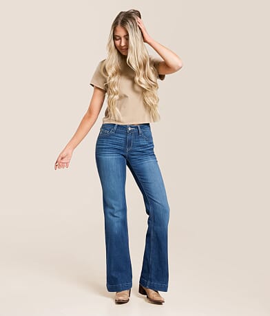 Ariat High Rise Slim Trouser Stretch Jean front view