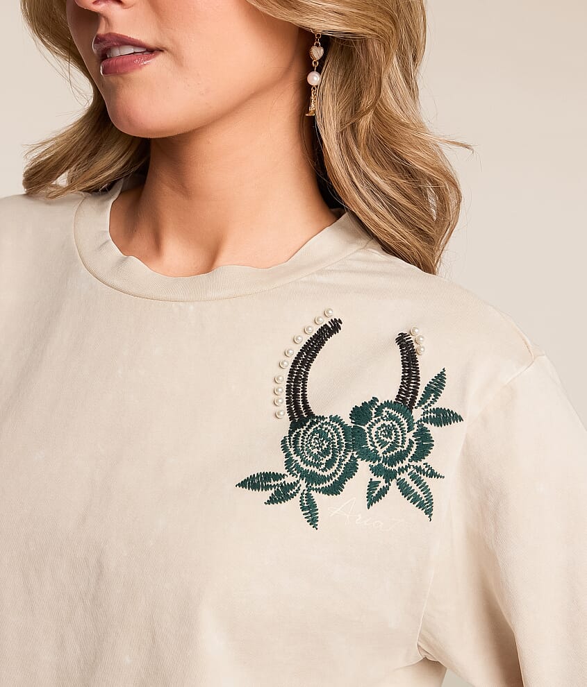 Lucky Faux Pearl T-Shirt