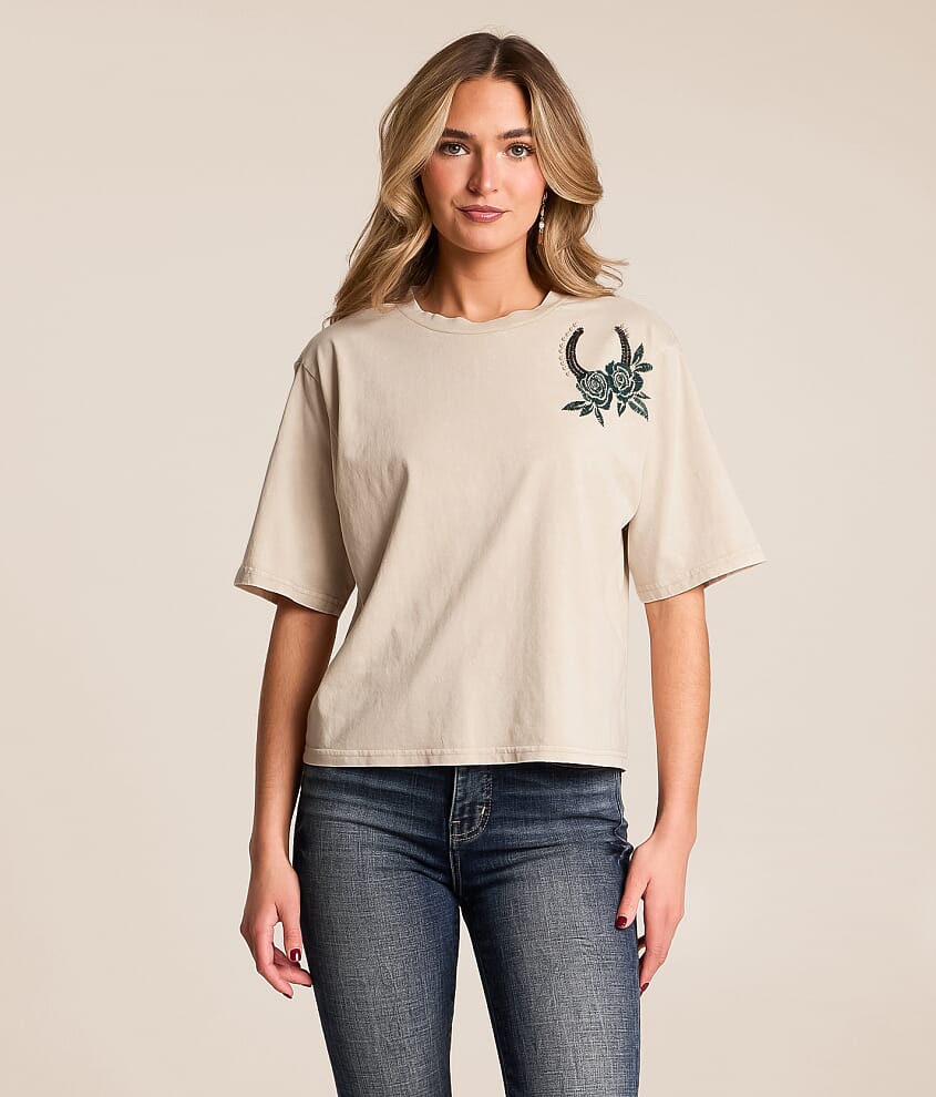 Lucky Faux Pearl T-Shirt