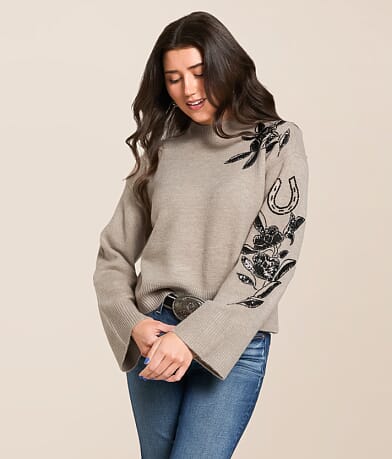 Ariat Embellished Sweater front view