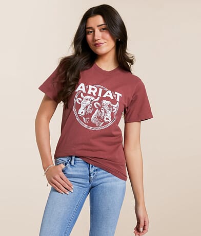 Ariat Cow Rope T-Shirt front view