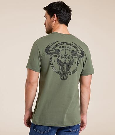 Ariat Bull Roper Stamp T-Shirt front view